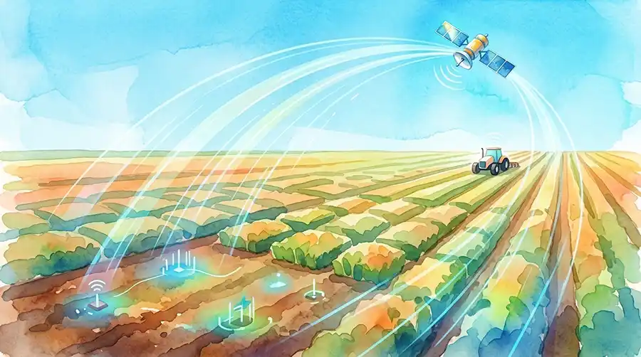 Imagem do IoT no Agronegócio: IoT, Conectividade e a Quarta Revolução Agrícola